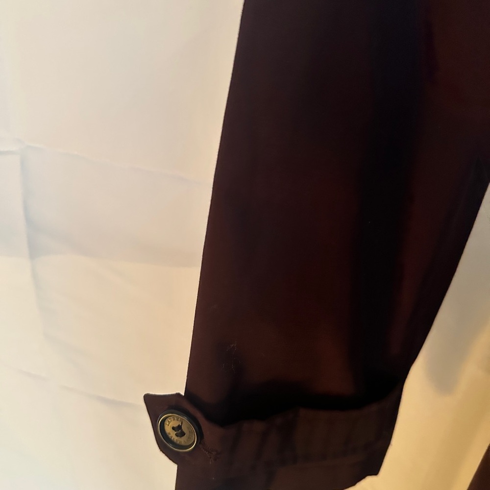 Lauren Ralph Lauren Double-Breasted Trench Coat - Deep Brown - Picture 7 of 7